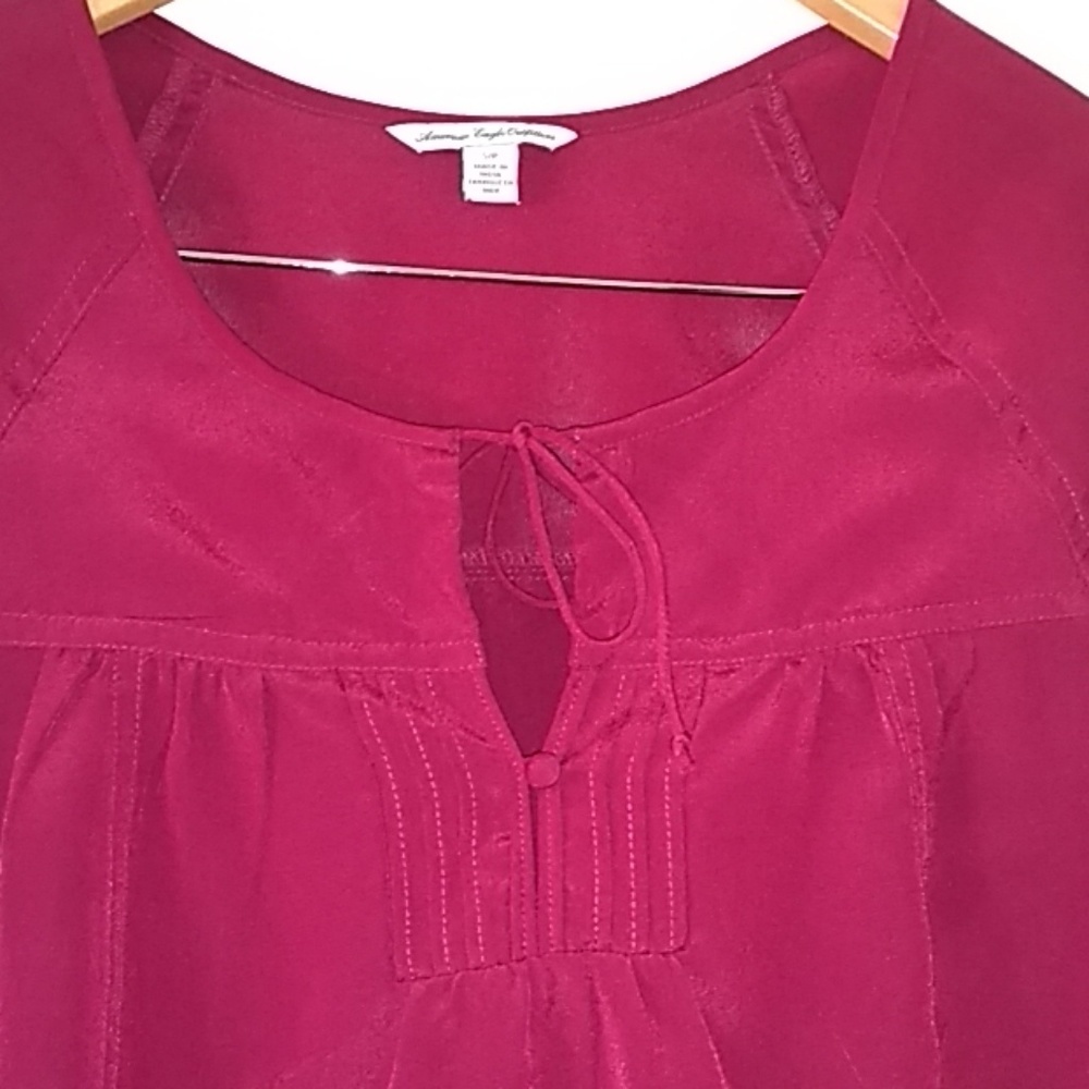 AE American Eagle Baby Doll Blouse - Picture 3 of 8